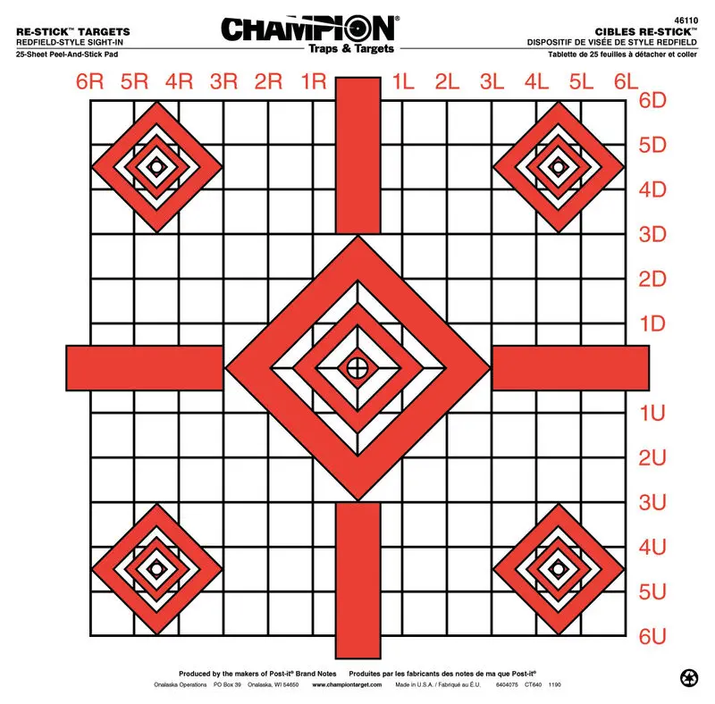 Re-Stick Targets 1