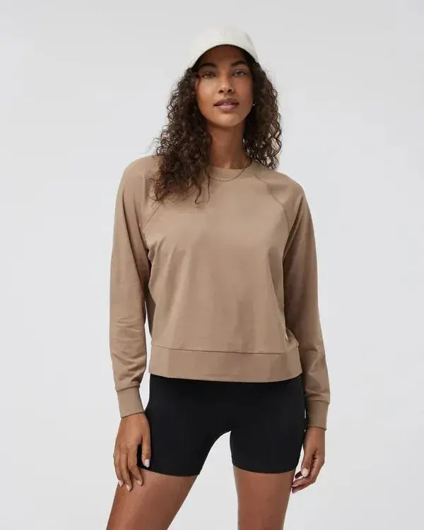 Women's Long Sleeve Halo Crew 1