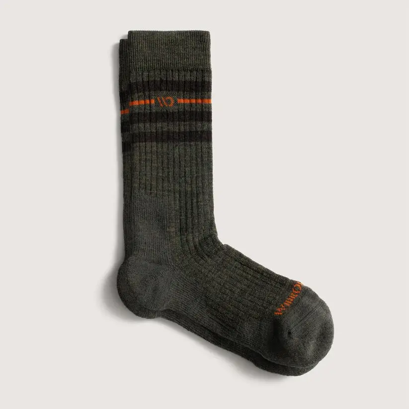 Men's Vintage Stripe Cushioned Crew Sock 1