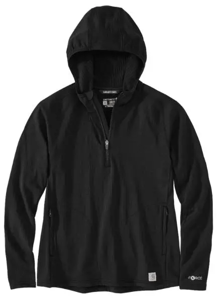 Women's Force Relaxedfit Half-Zip Hooded T-Shirt 1