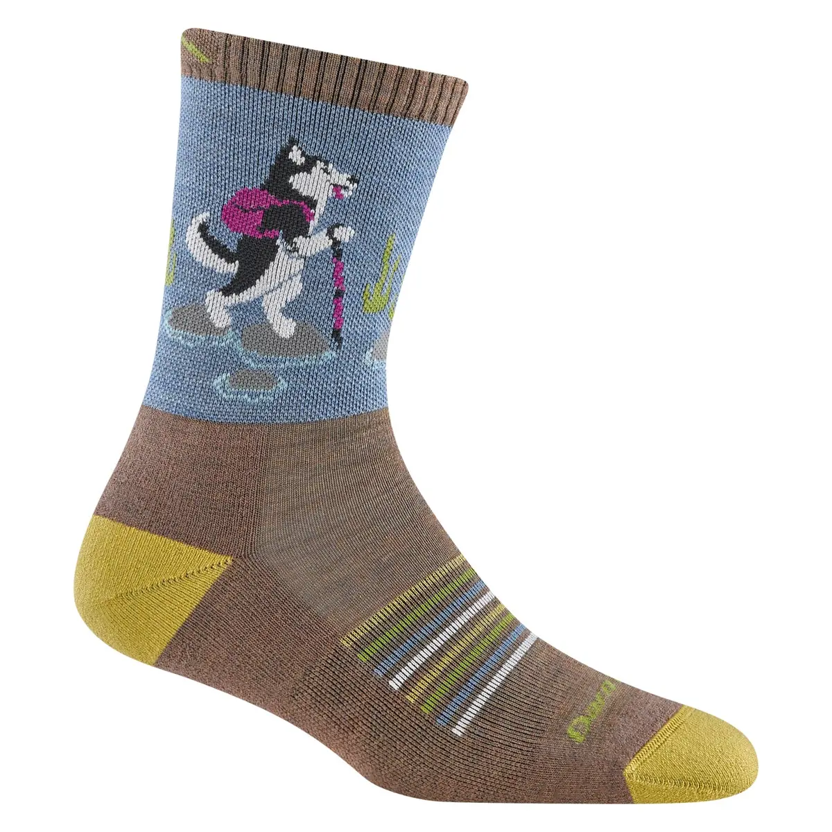 Women's Critter Club Micro Crew Lightweight Hiking Socks 1