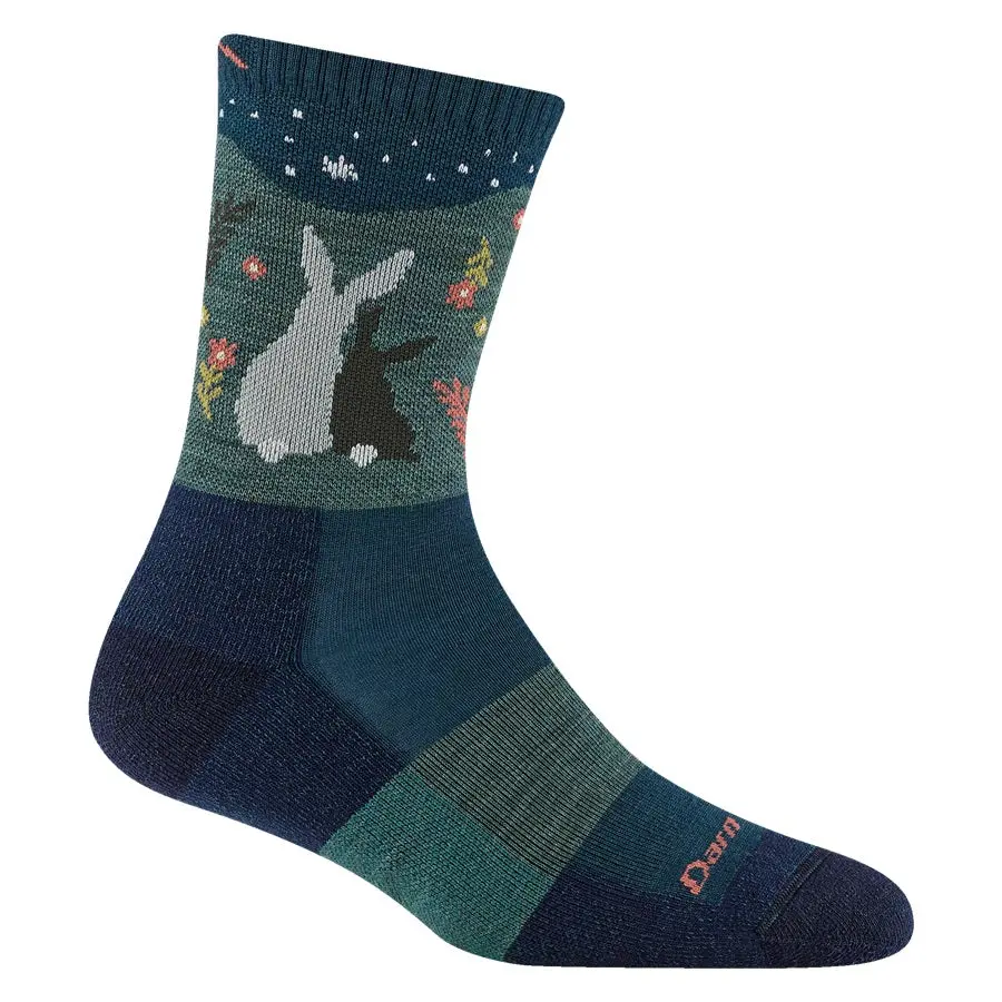 Women's Critter Club Micro Crew Lightweight Hiking Sock 1