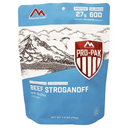 Pro-Pak Beef Stroganoff 1