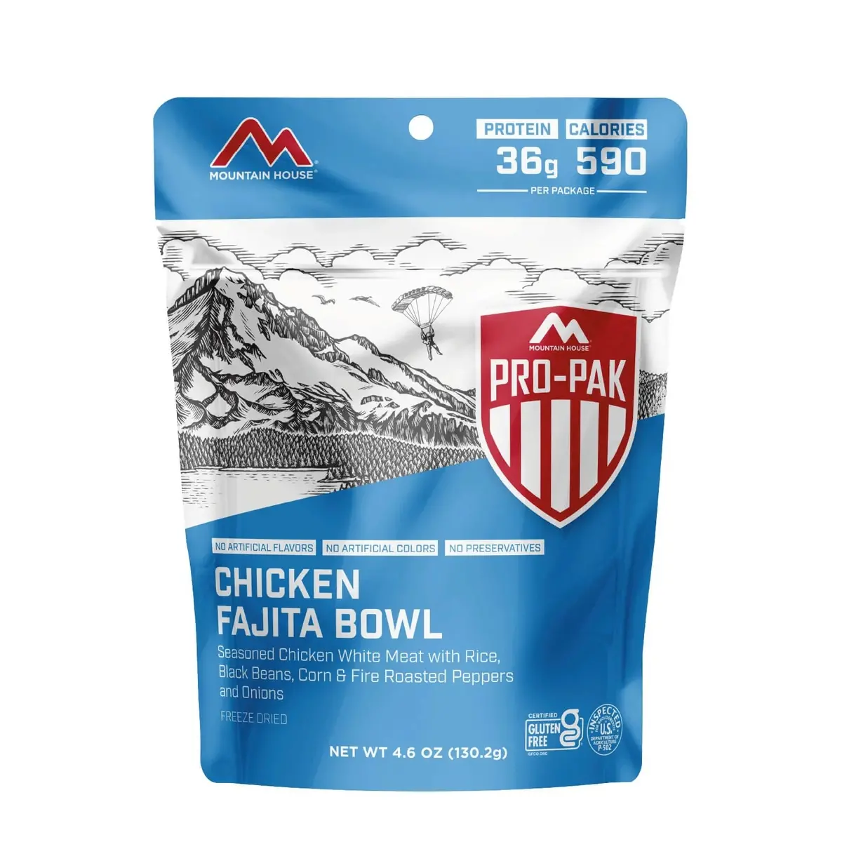 Pro-Pak Chicken Fajita Bowl - Gluten Free 1