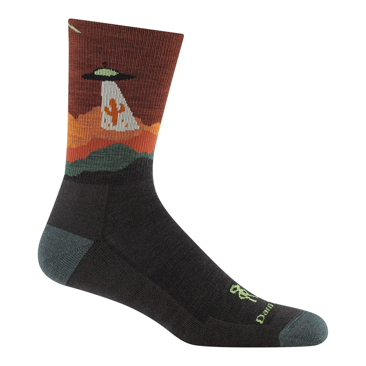 Men's Spaced Out Micro Crew Lightweight Hiking Socks 1