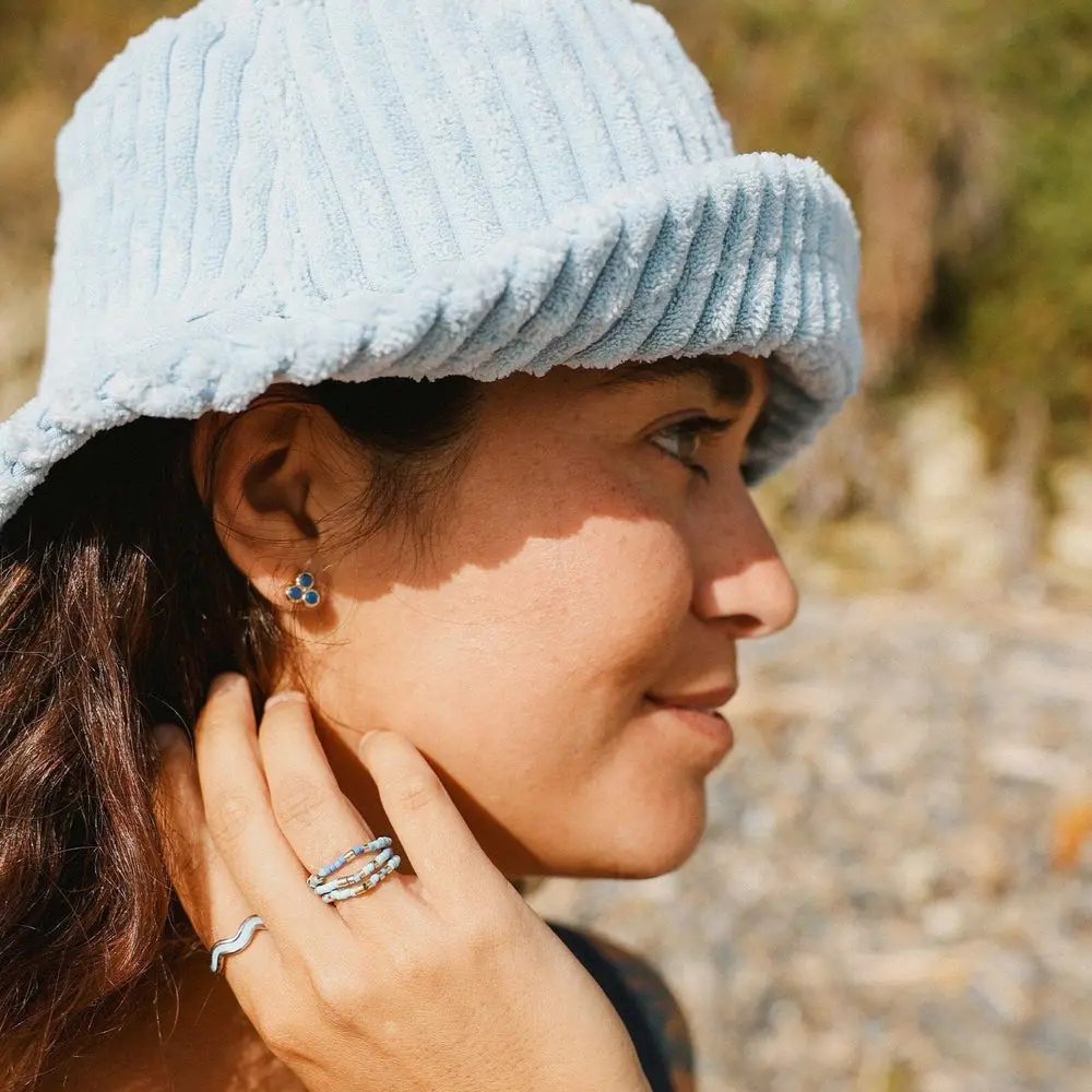 Surfrider Foundation Three Stone Studs 2
