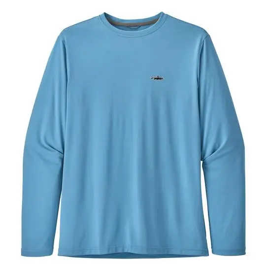 Men's Long-Sleeved Capilene Cool Daily Fish Graphic Shirt 1