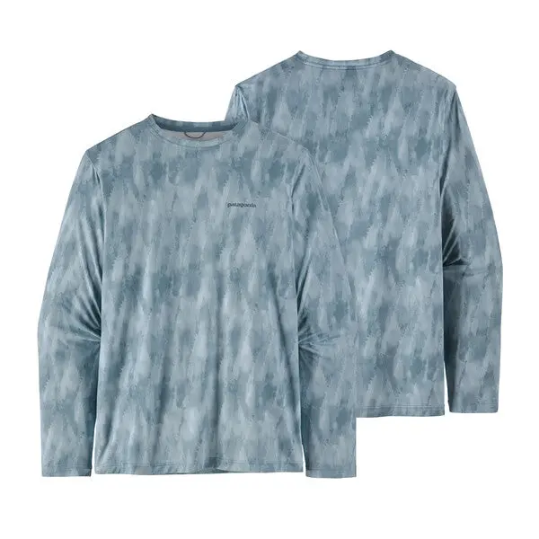 Men's Long-Sleeved Capilene Cool Daily Fish Graphic Shirt 1