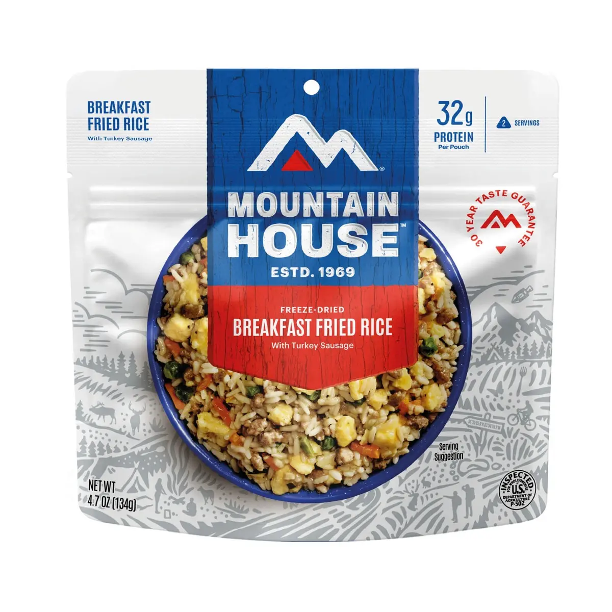Breakfast Fried Rice With Turkey Sausage 1