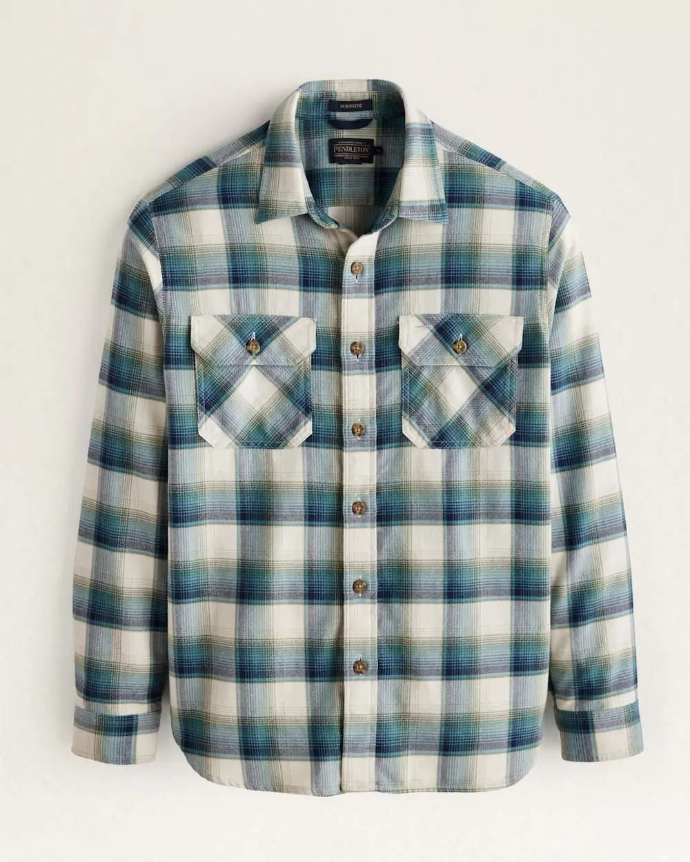 Men's Plaid Burnside Flannel Shirt 1