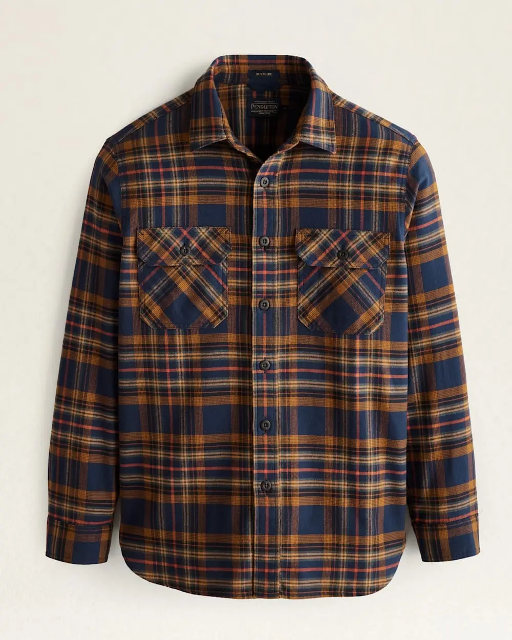 Men's Plaid Burnside Flannel Shirt 1