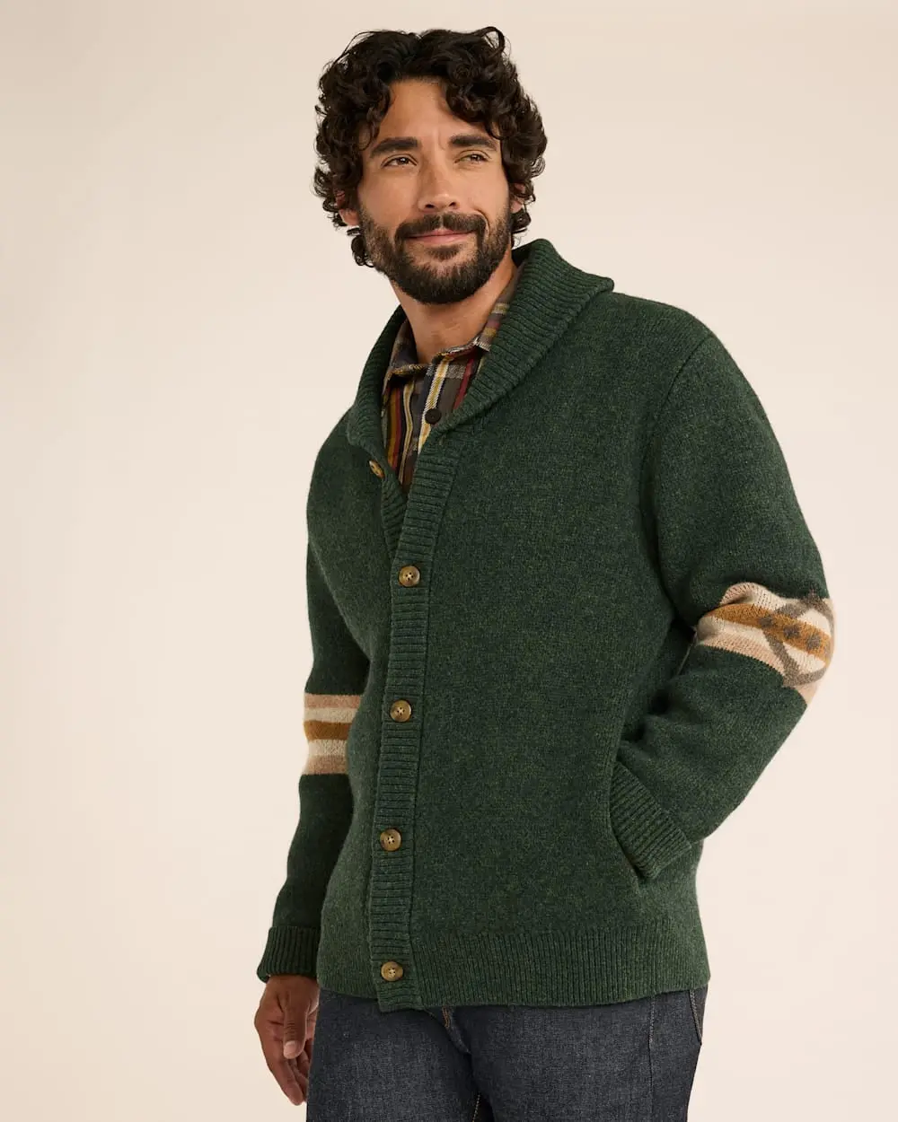 Men's Nehalem Lambswool Cardigan 1