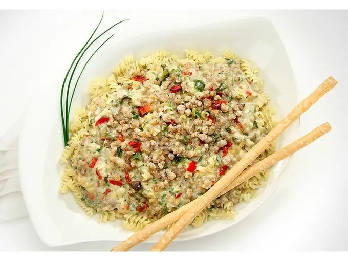 Spicy Sausage Pasta 1