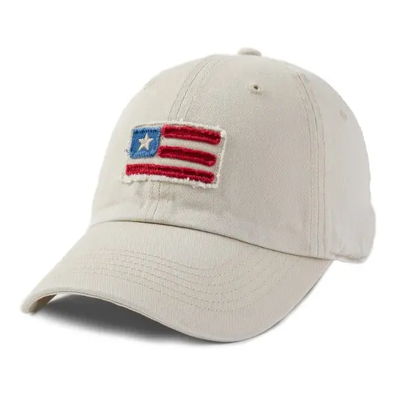 American Flag Tattered Chill Cap 1