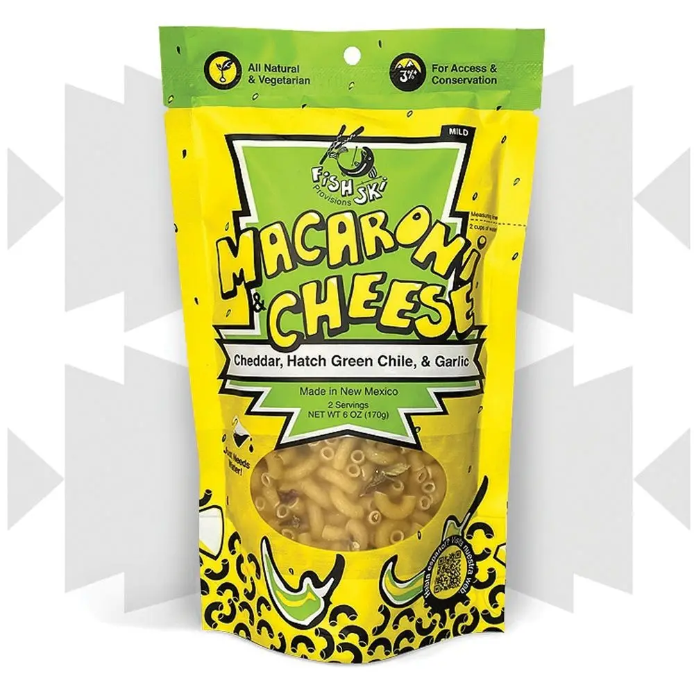 Hatch Green Chile Garlic Cheddar Mac & Cheese 1