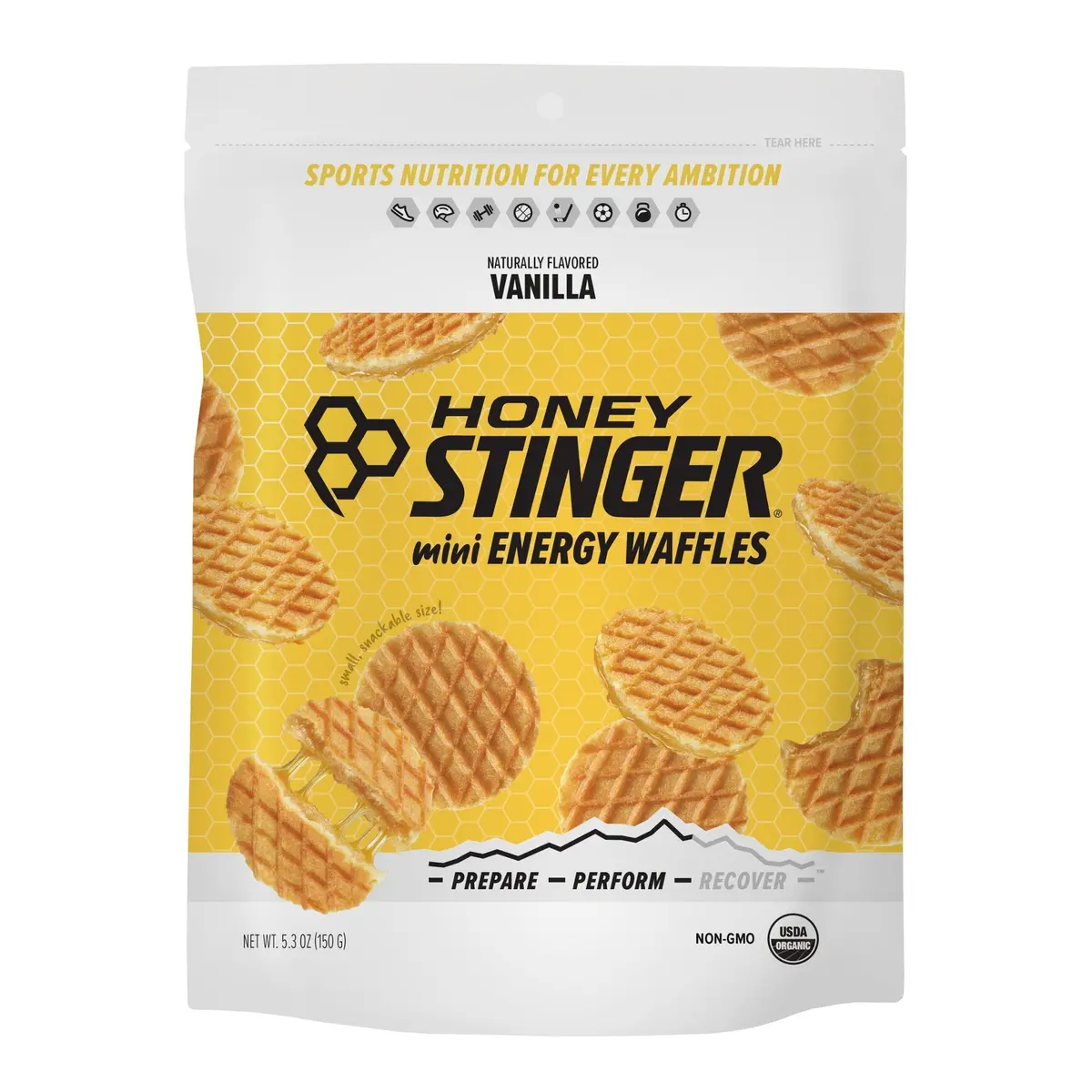 Mini Energy Waffles - Vanilla 1