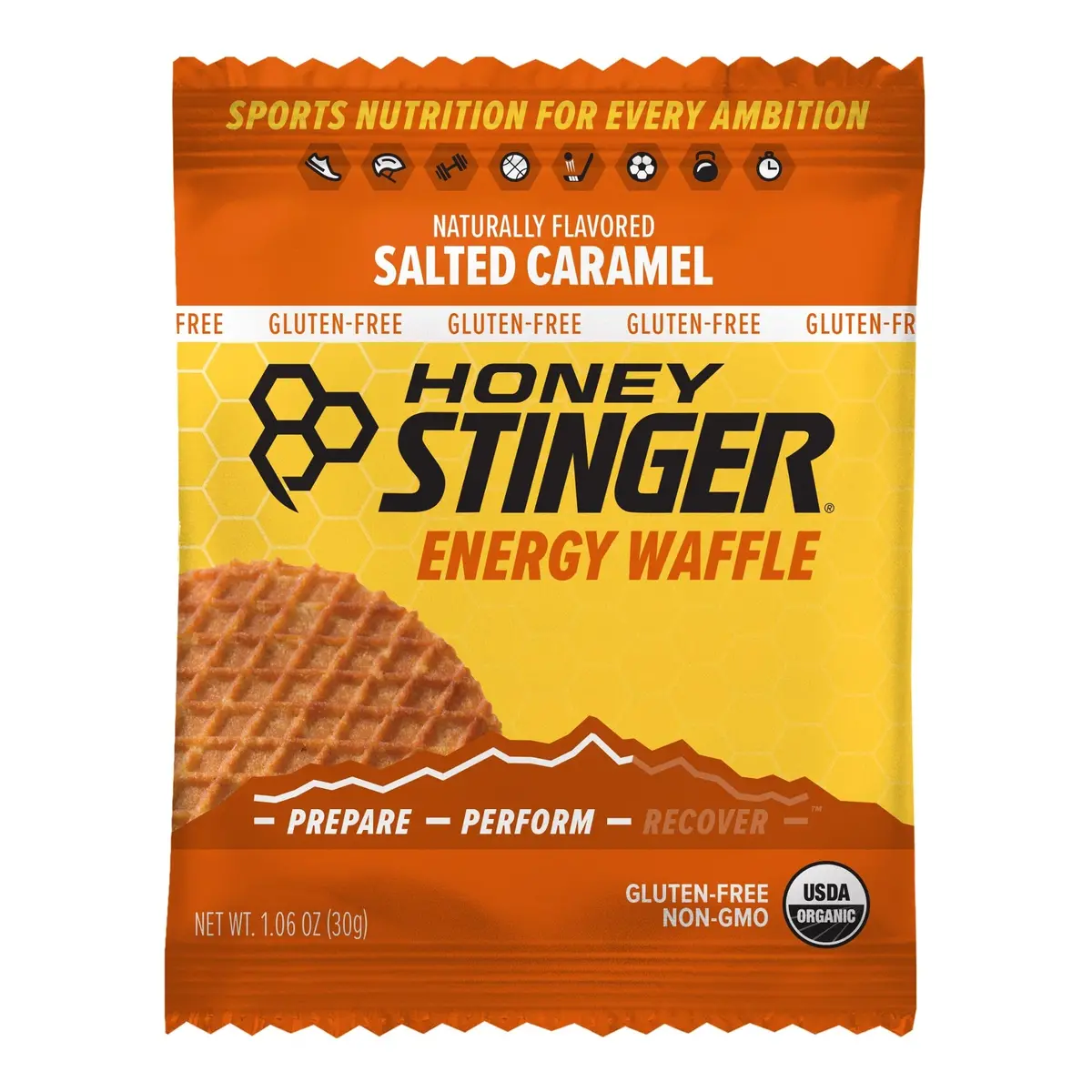 Gluten-Free Energy Waffle - Salted Caramel 1