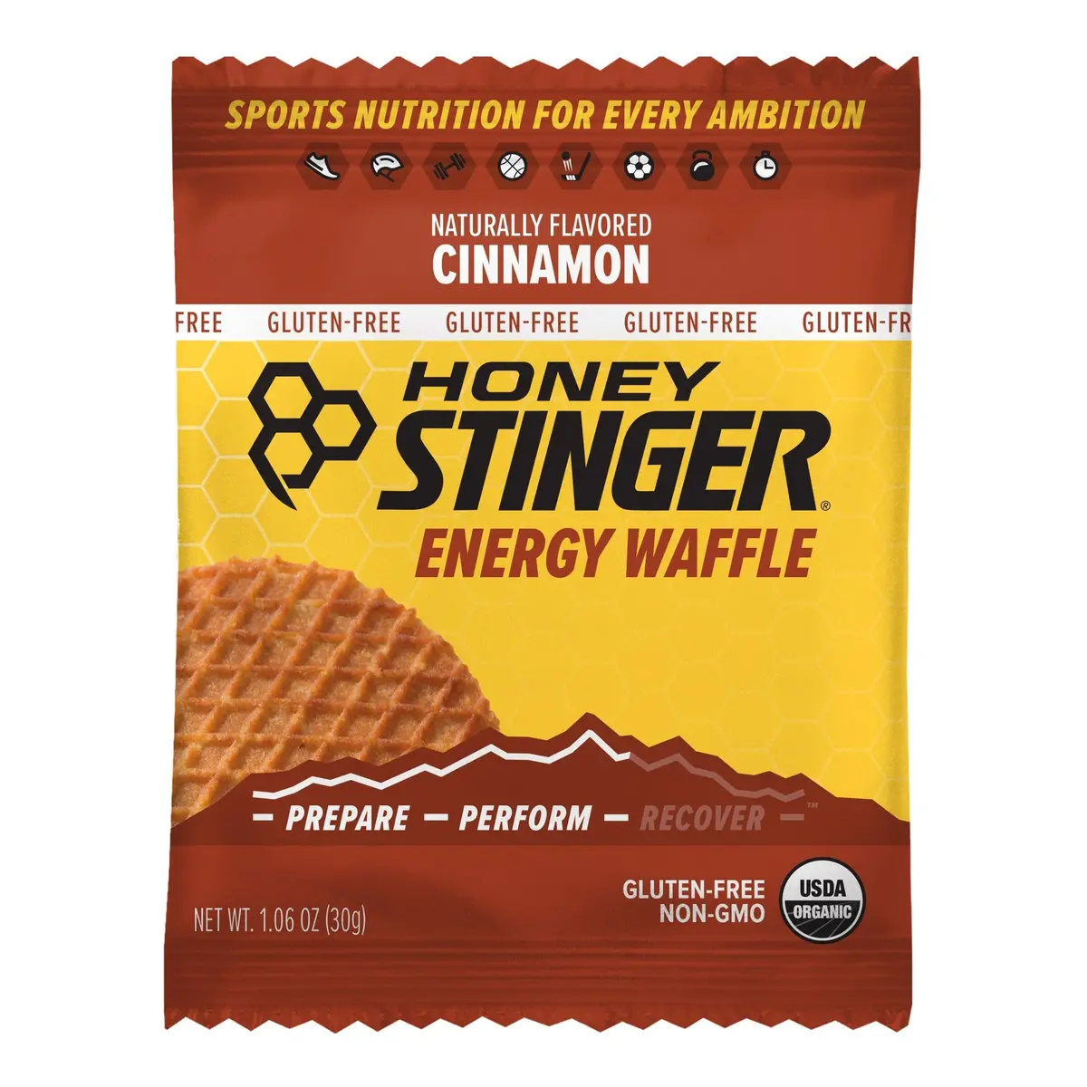 Gluten-Free Energy Waffle - Cinnamon 1
