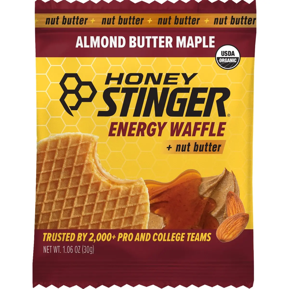 Energy Waffle - Almond Butter Maple 1