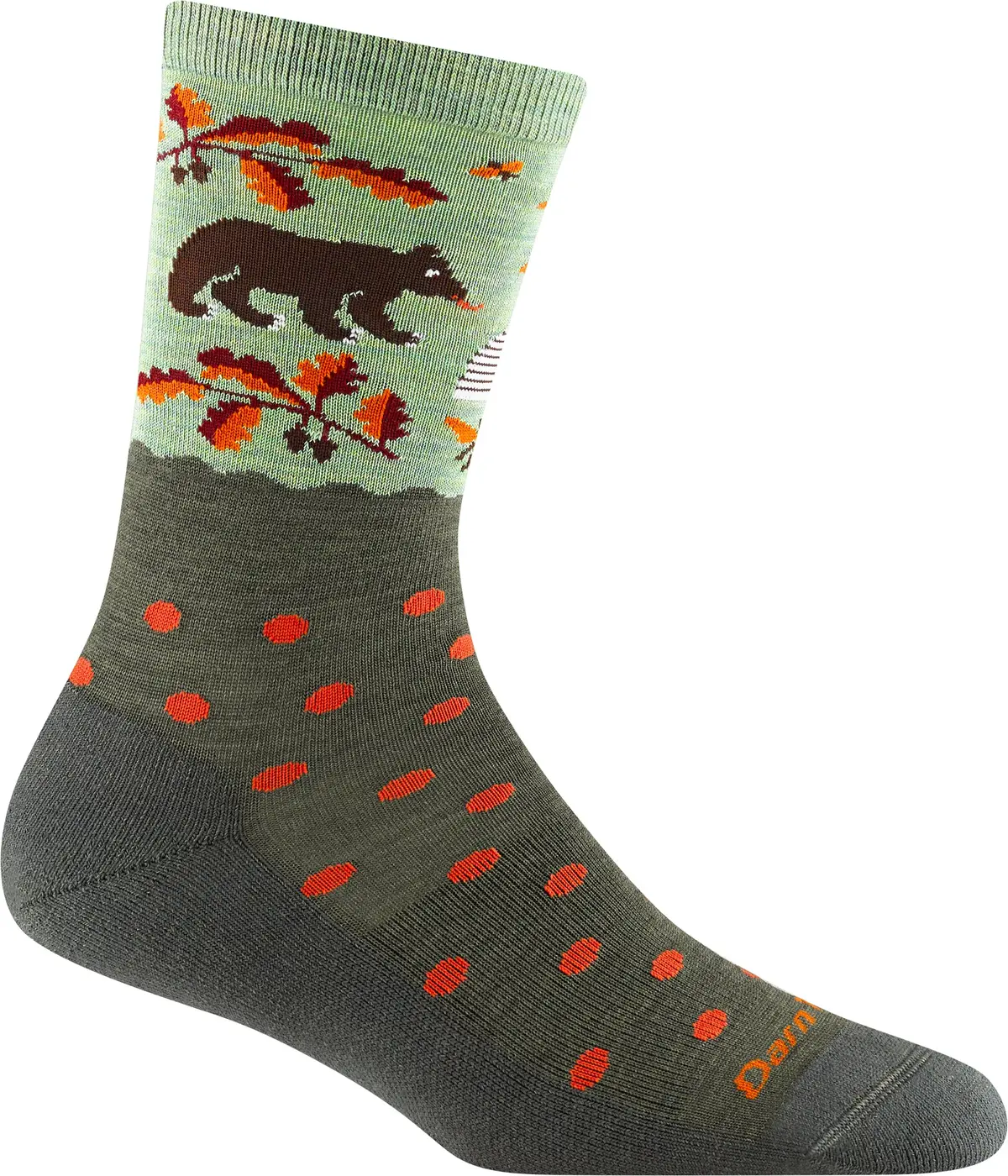 Women's Wild Life Crew Lightweight Lifestyle Sock 1