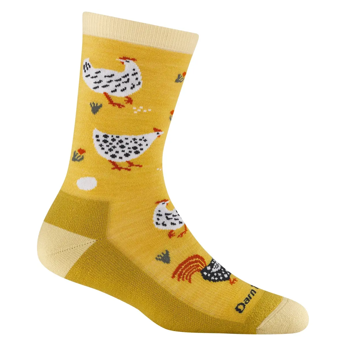 Women's Mother Clucker Crew Lightweight Lifestyle Sock 1