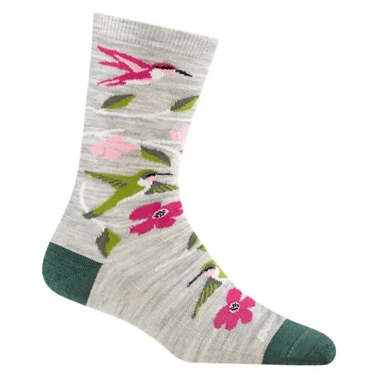 Women's Birds Of A Feather Crew Lightweight Lifestyle Sock 1