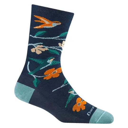 Women's Birds Of A Feather Crew Lightweight Lifestyle Sock 1