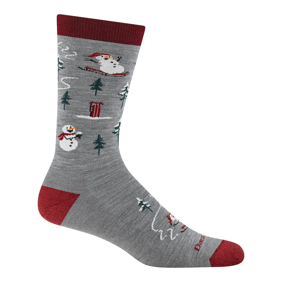 Men's Sled Head Crew Lightweight Lifestyle Socks 1