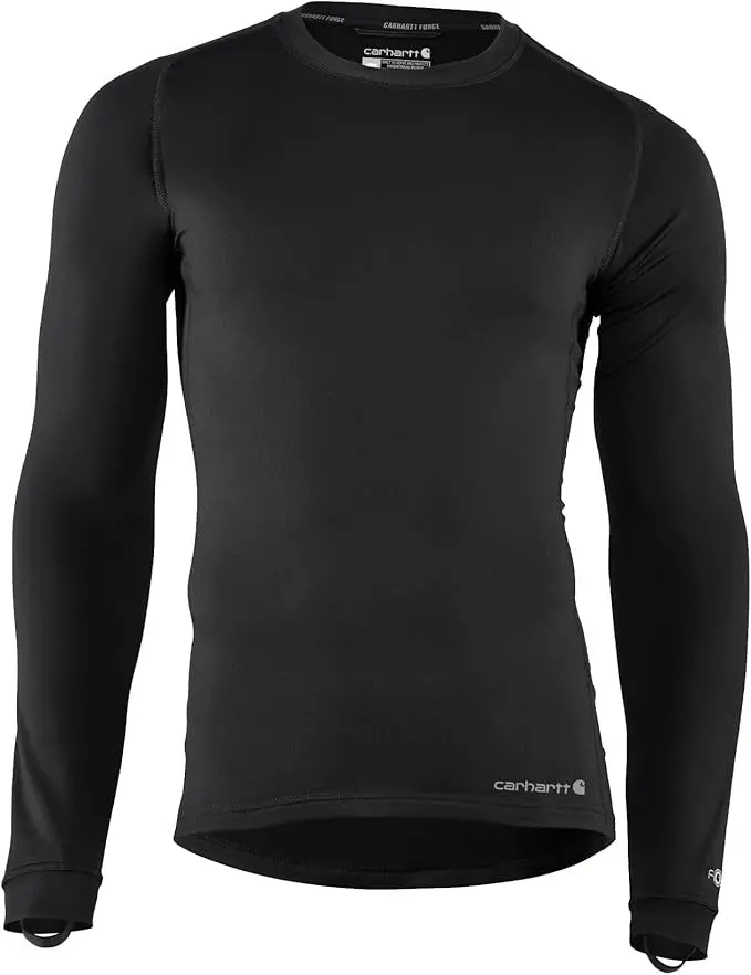 Men's Force Heavyweight Stretch Base Layer Crewneck 1