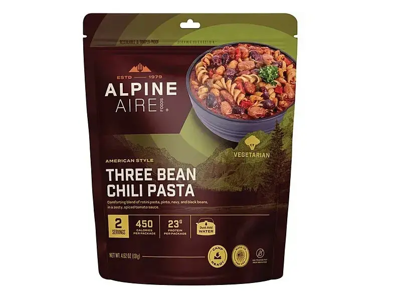 Three Bean Chili Pasta 1