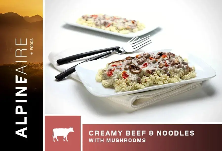 Creamy Beef & Noodles With Mushrooms 1