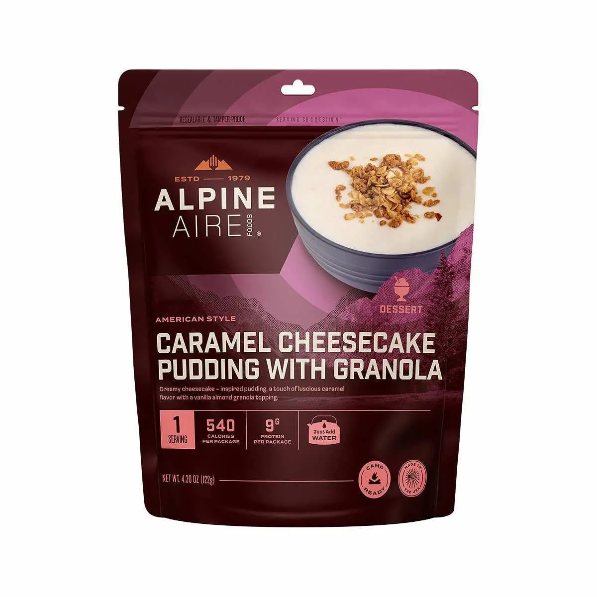 Caramel Cheesecake Pudding With Granola 1