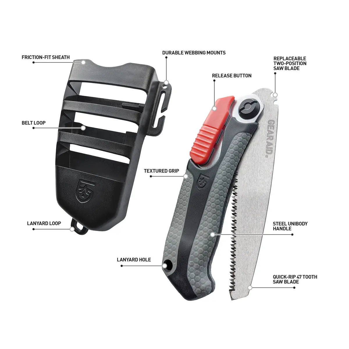 Skara Camp Saw With Sheath 2