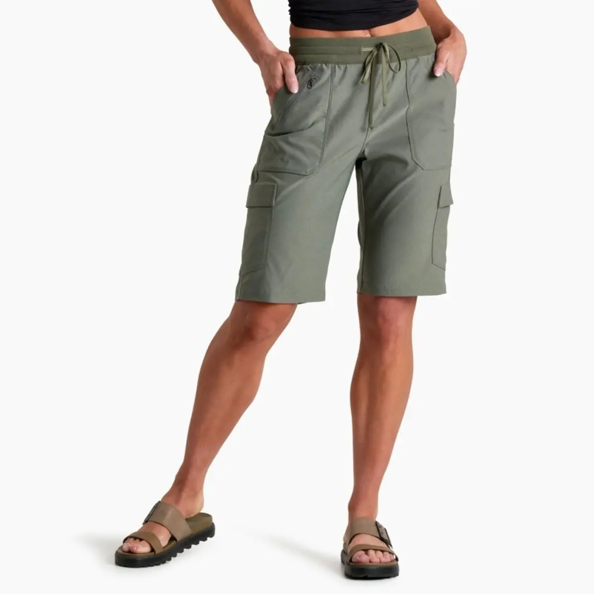 Women's Trekr Pull On Cargo Short 11" 1