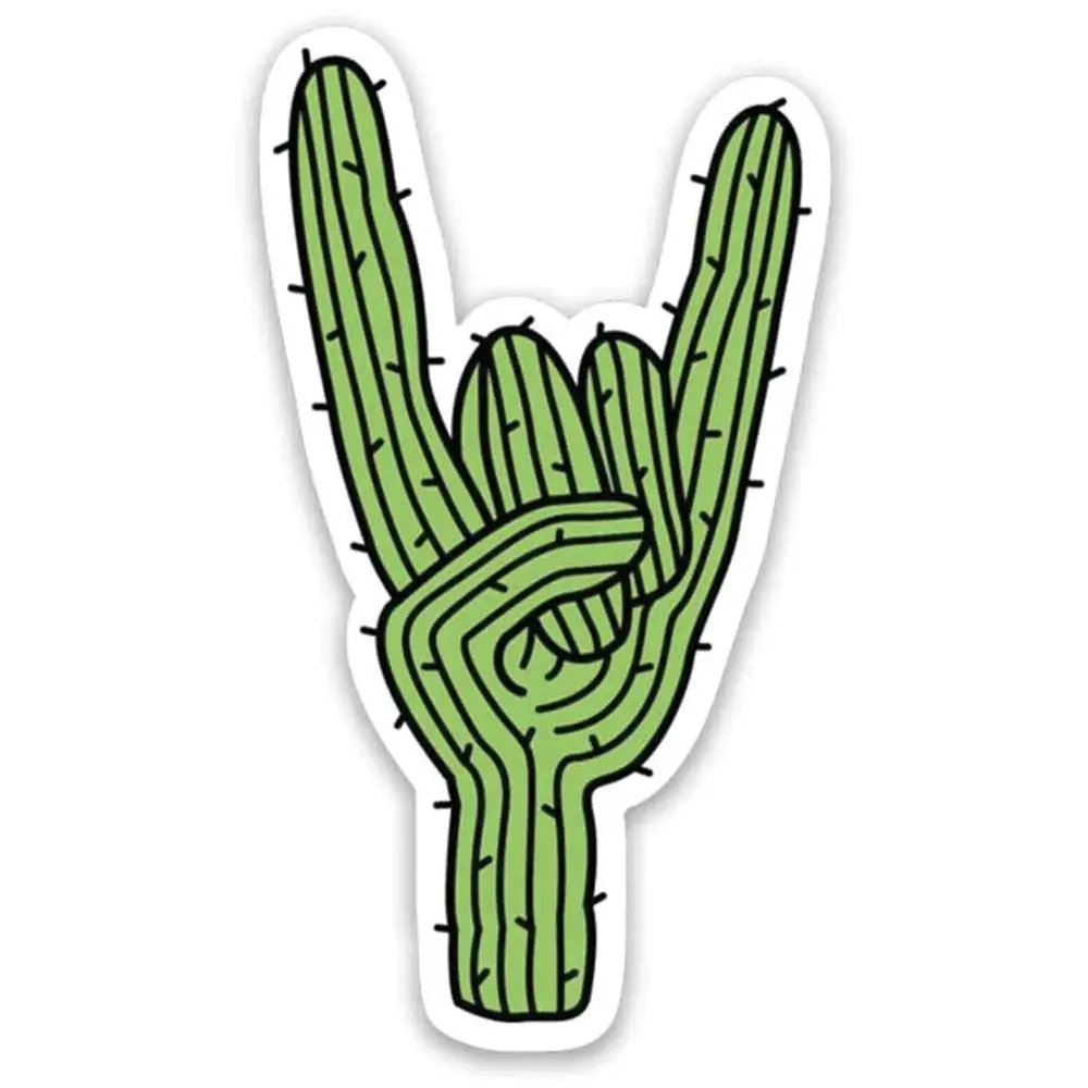 Rockin Saguaro Sticker 1