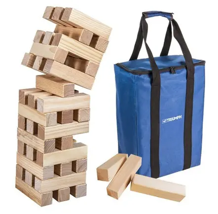 Giant Wooden Tumble Tower 1