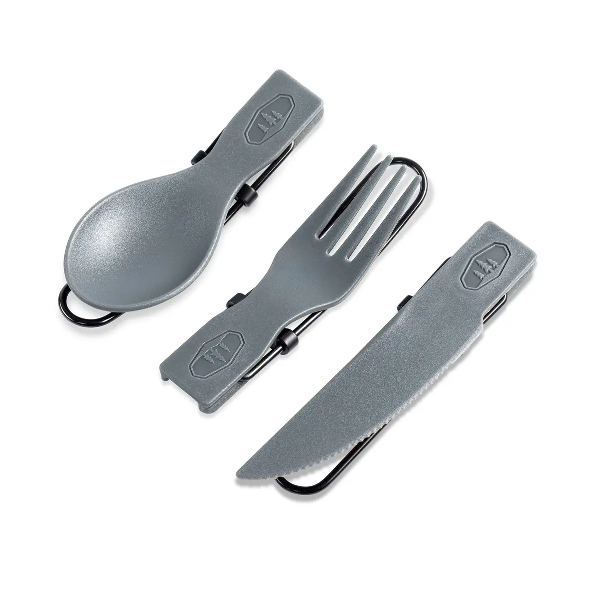 Tekk Trio Folding Cutlery Set 2