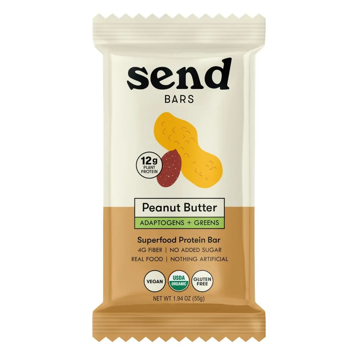 Organic Peanut Butter Protein Bar 1