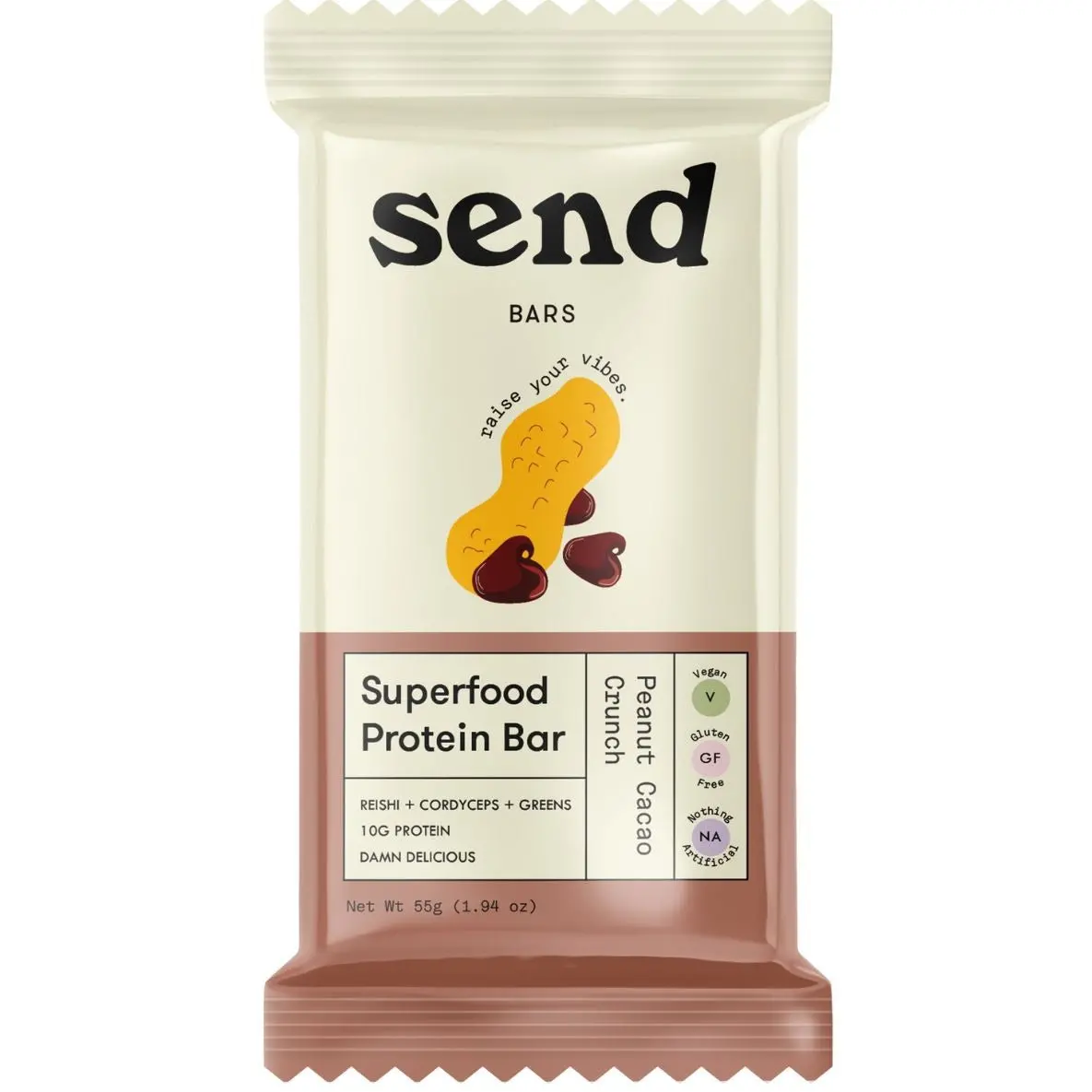 Peanut Cacao Crunch Bar 1