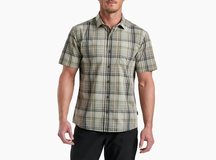 Men's Dissident Short Sleeve Button Down Shirt 1