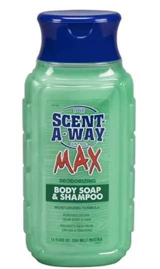 Scent-A-Way Max Liquid Body Soap & Shampoo 12Oz. 1