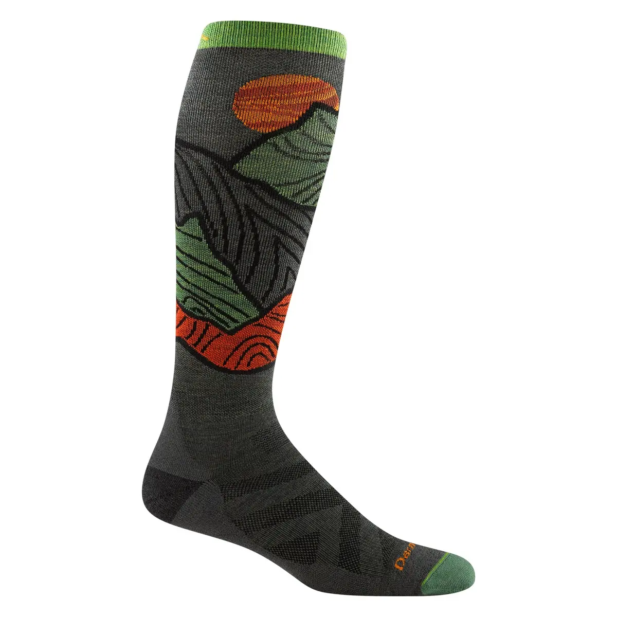 Titan Over-The-Calf Lightweight Ski & Snowboard Sock 1