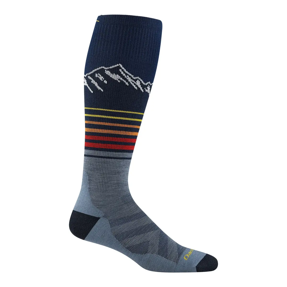Men's Steep Lines Over-The-Calf Lightweight Ski & Snowboard Sock 1