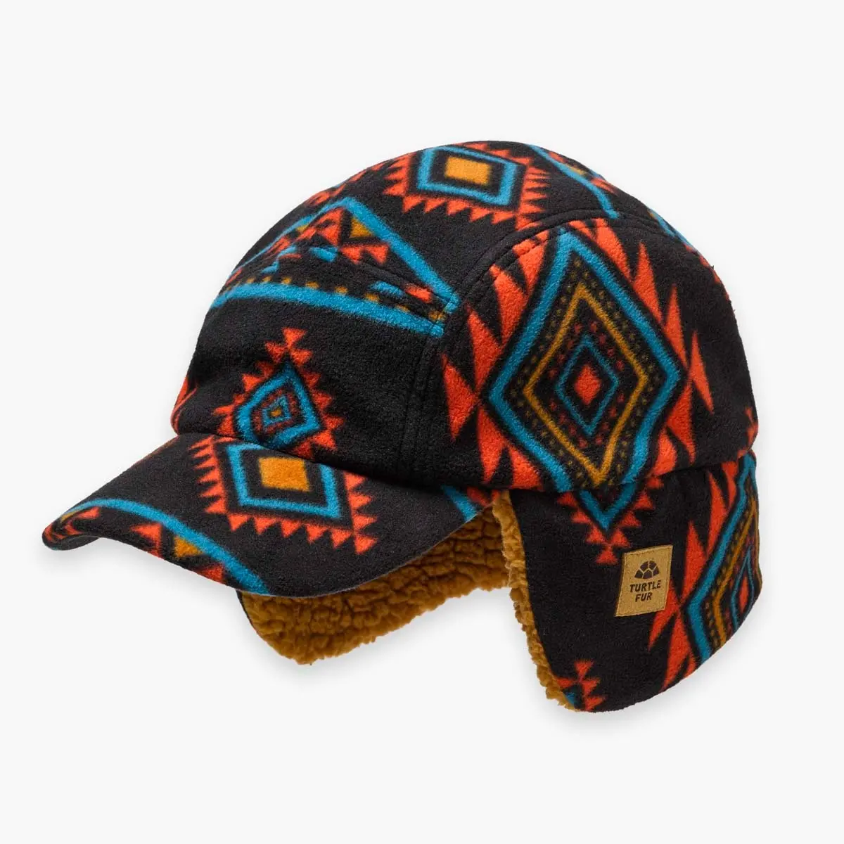Unisex Lush Lined Art Fleece Trapper Hat 1