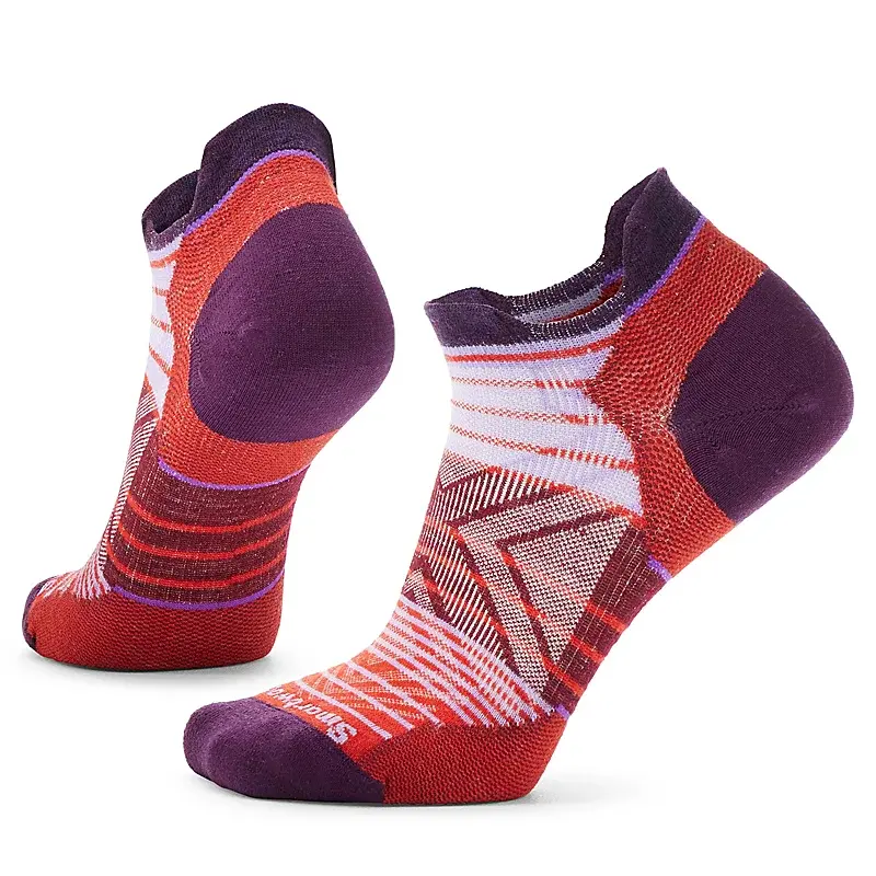 Women's Run Zero Cushion Stripe Low Ankle Socks 1