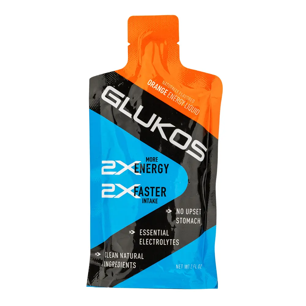 Glukos Liquid Energy Gel - Orange 1