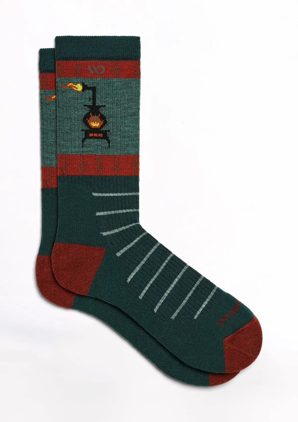 Men's Stoked Midweight Cushioned Crew Sock 1
