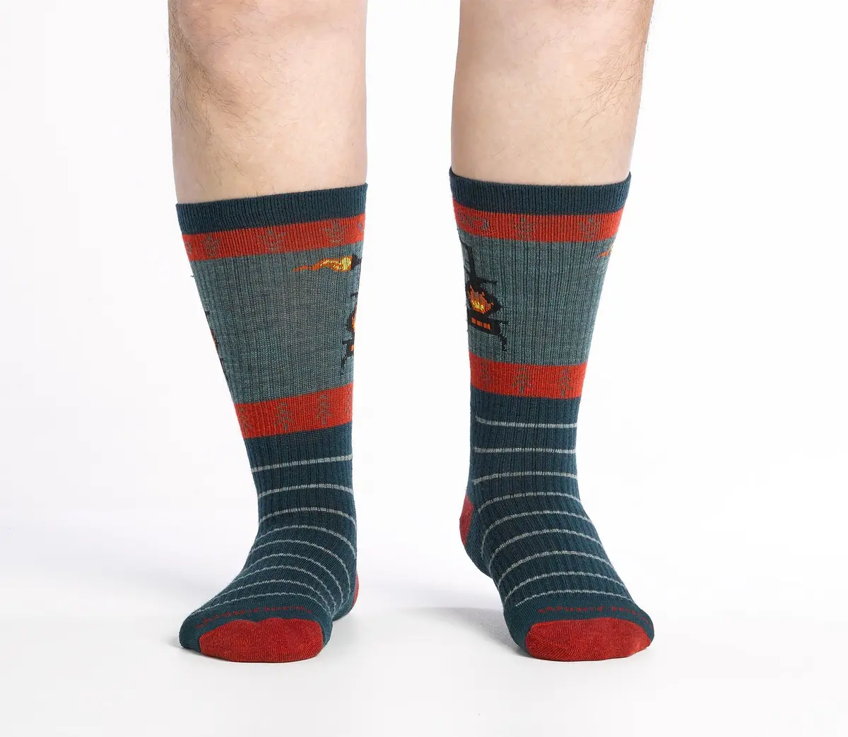 Men's Stoked Midweight Cushioned Crew Sock 2