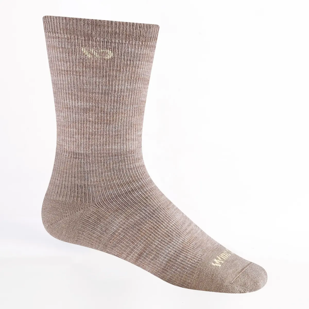 Women's Solid Midweight Crew Socks 1