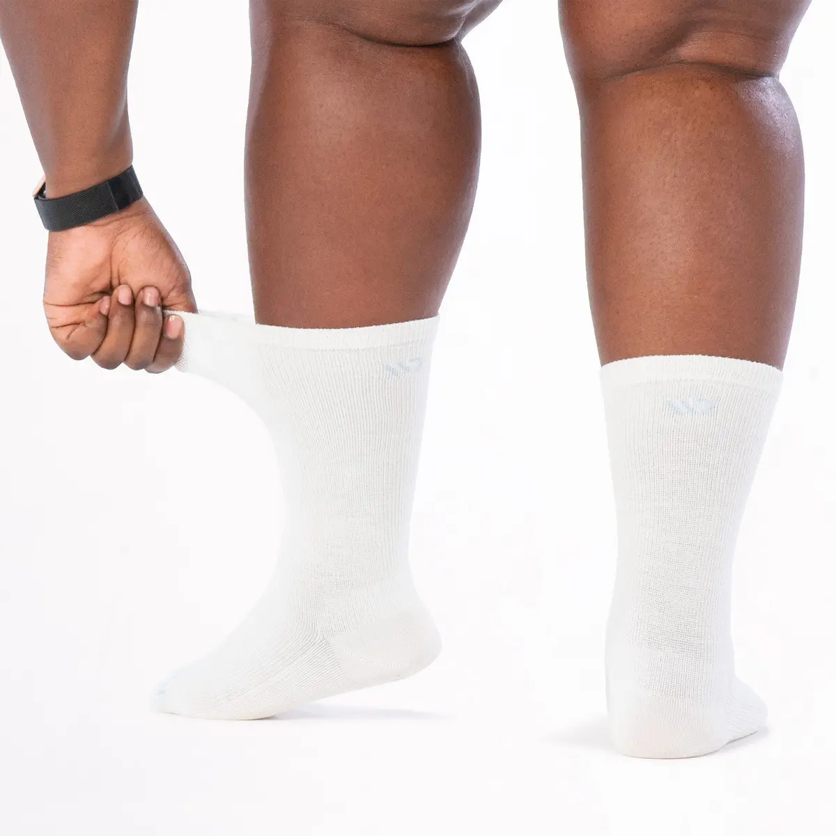 Women's Solid Basic Lightweight Crew Socks 3